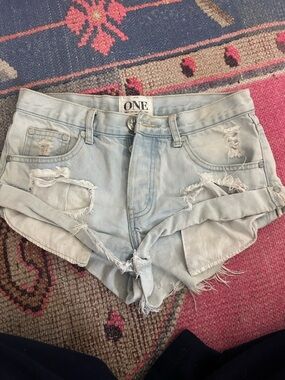 One teaspoon size 24 shorts